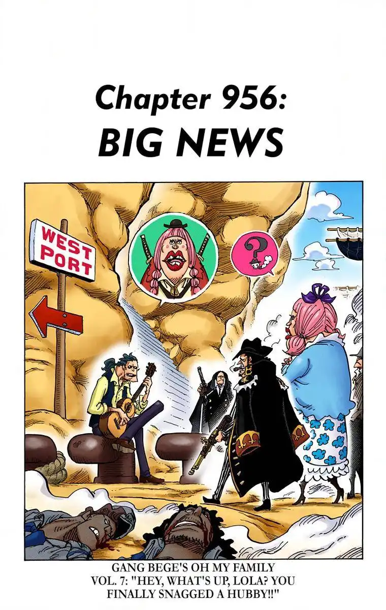 One Piece - Digital Colored Comics Chapter 956 1